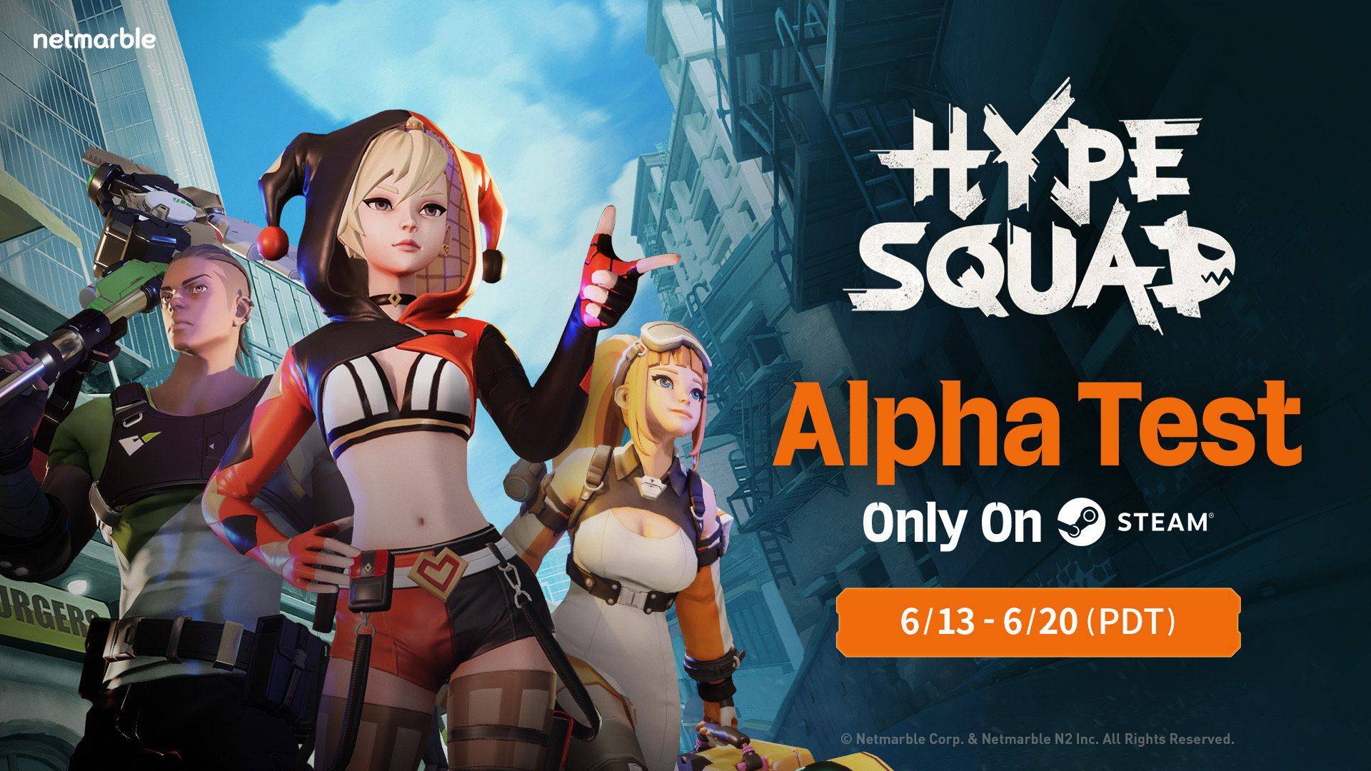 網石旗下大逃殺遊戲《HypeSquad》 今日於Steam開啟 Alpha 測試