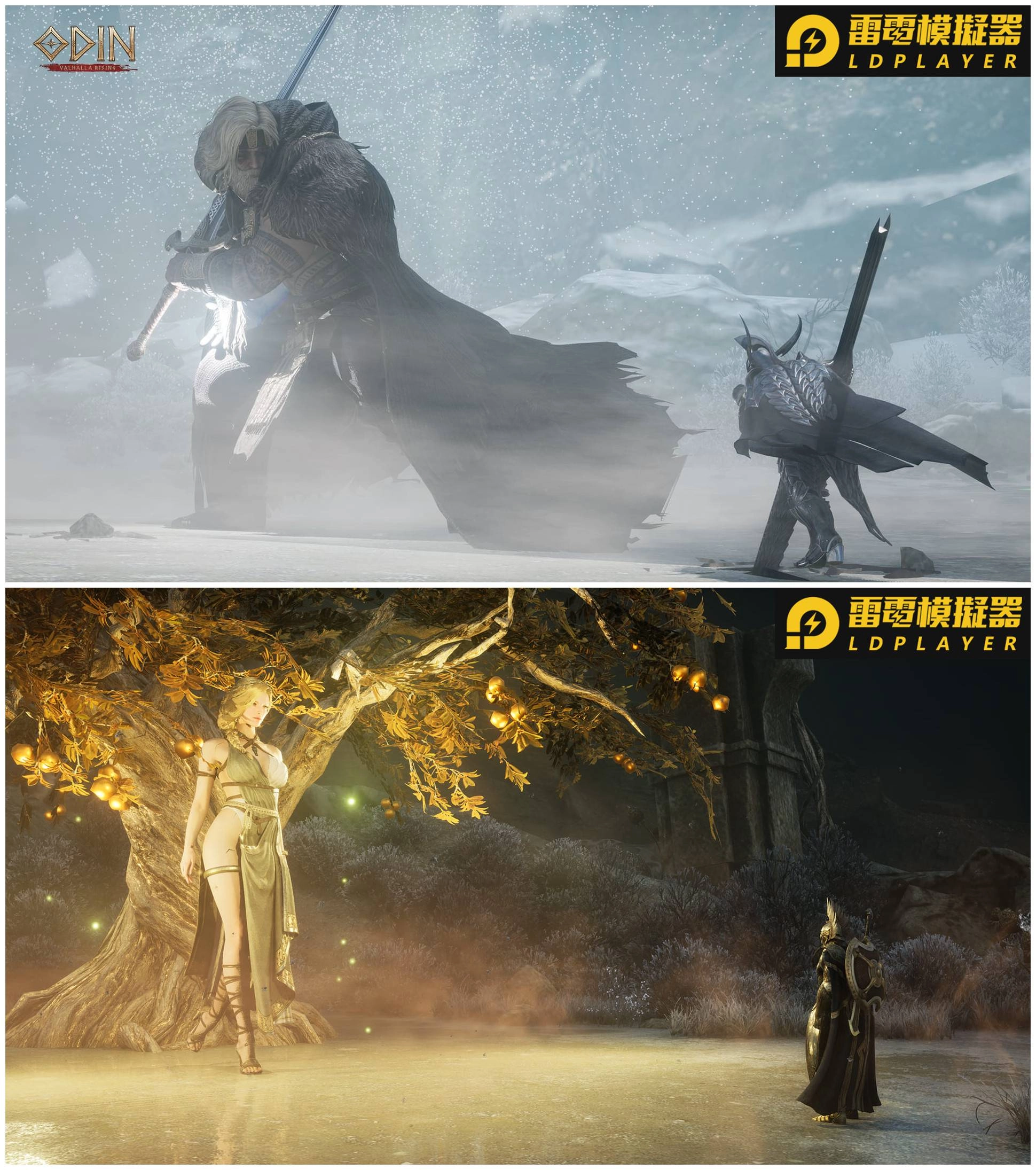 PC、手機雙平台北歐神話MMORPG《奧丁:神叛》釋出全新主視覺圖與部分遊戲劇情