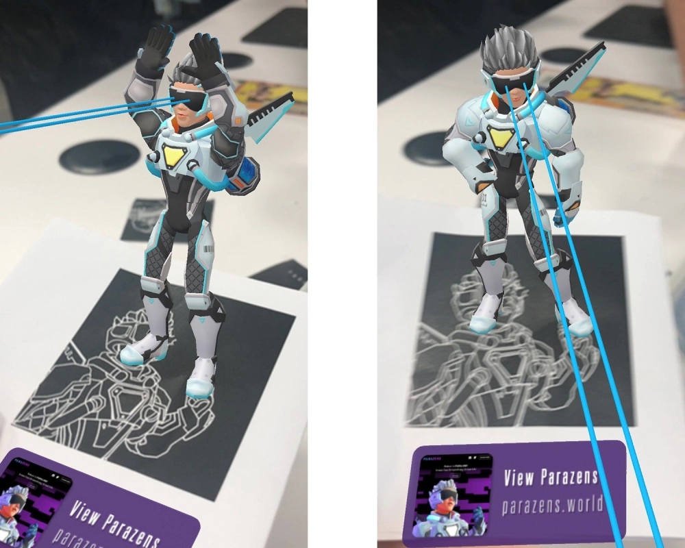 台灣之光！世界首創AR化NFT「PARAZEN」首波發行69秒