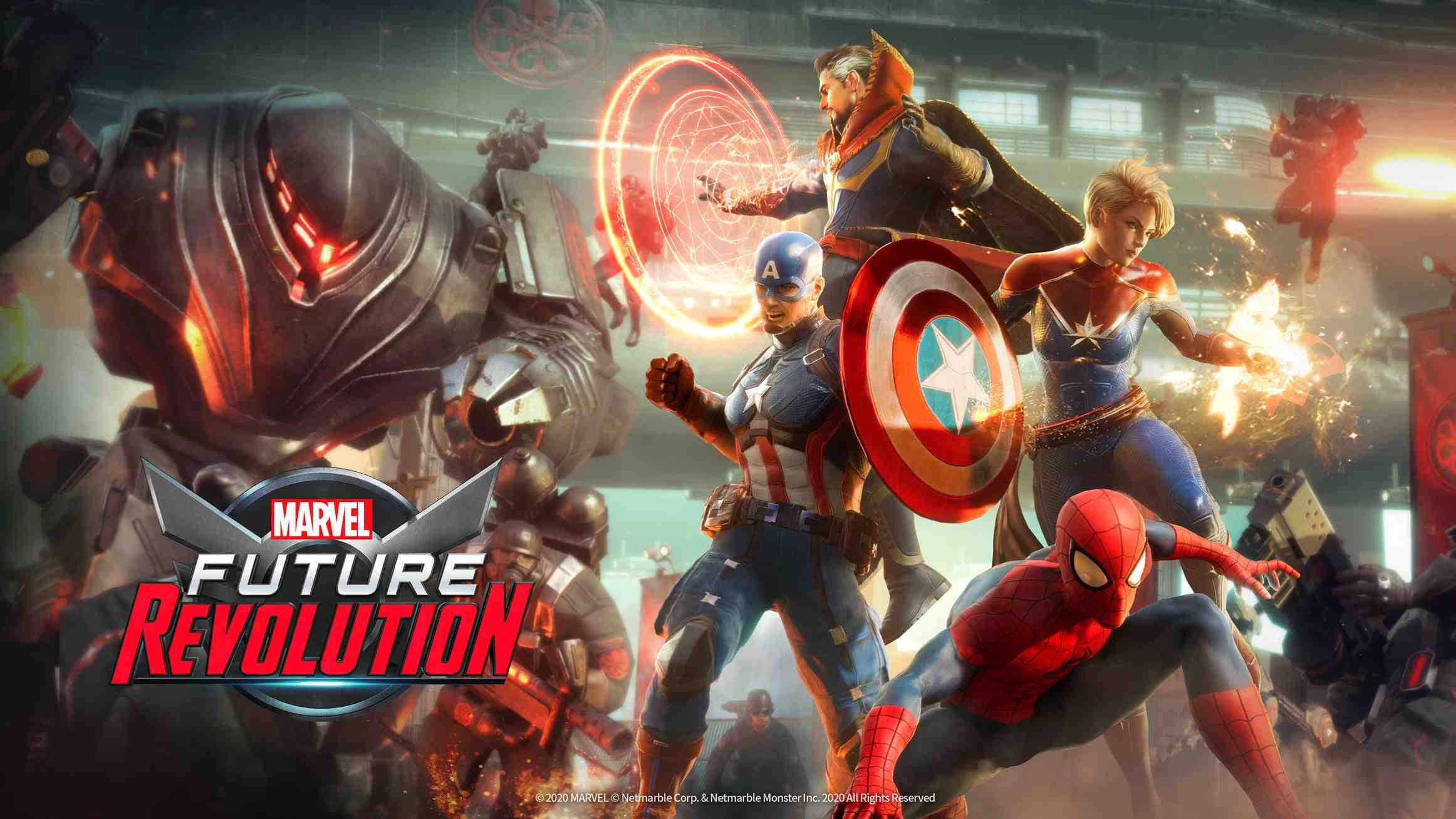 網石與漫威展望未來 揭露漫威首支開放世界 RPG手機遊戲《MARVEL Future Revolution》