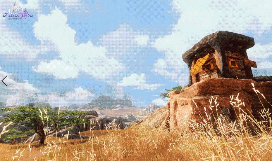 愛瑟隆地區又回到遼闊的自然風貌,寫實的曠野讓人讚嘆不已。