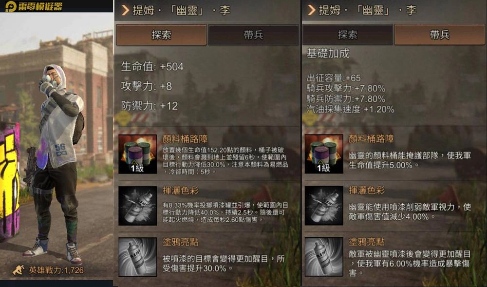 【攻略】《全面屍控》無課平民英雄角色推薦與技能分析！