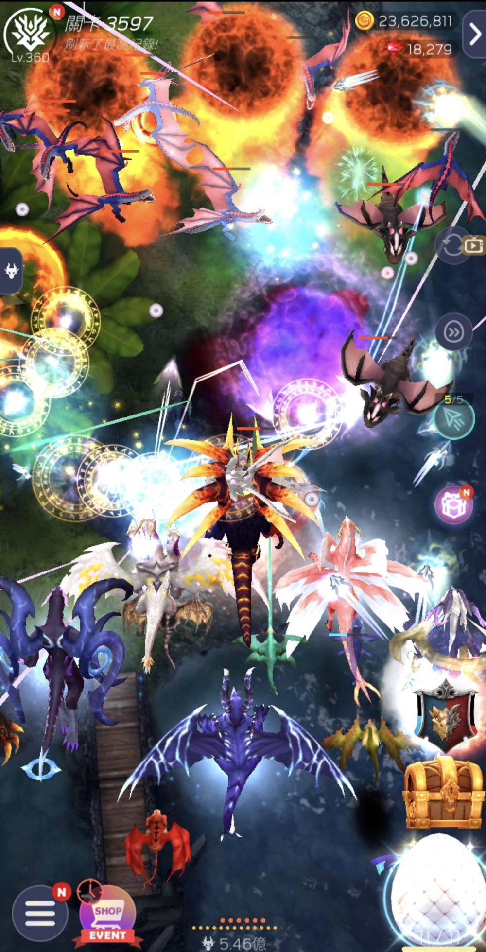 放置型射擊RPG《飛龍不累》 聖誕節紀念活動開跑！