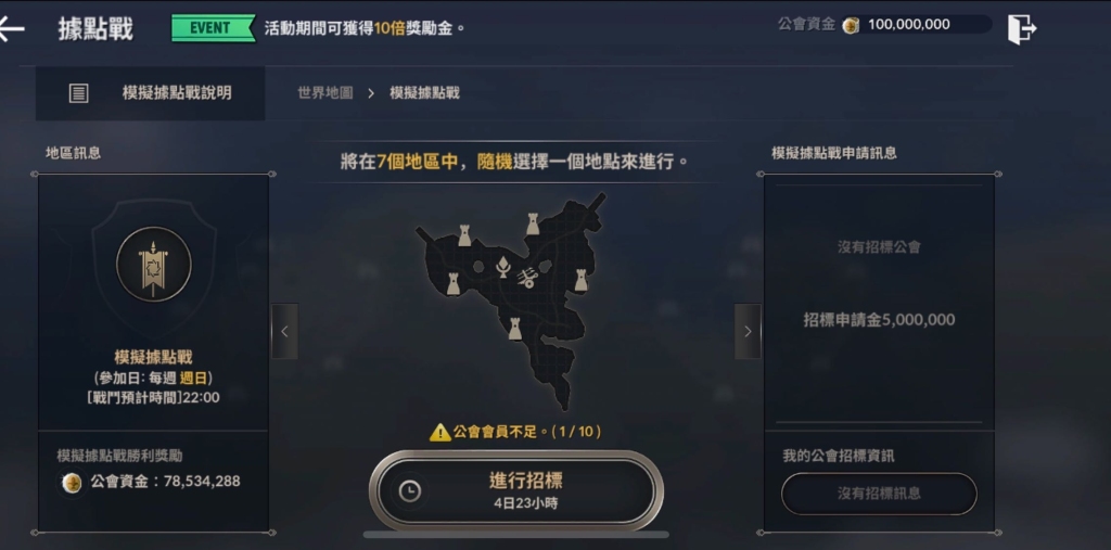 《黑色沙漠 MOBILE》全新PVP模擬系統「模擬據點戰」正式更新