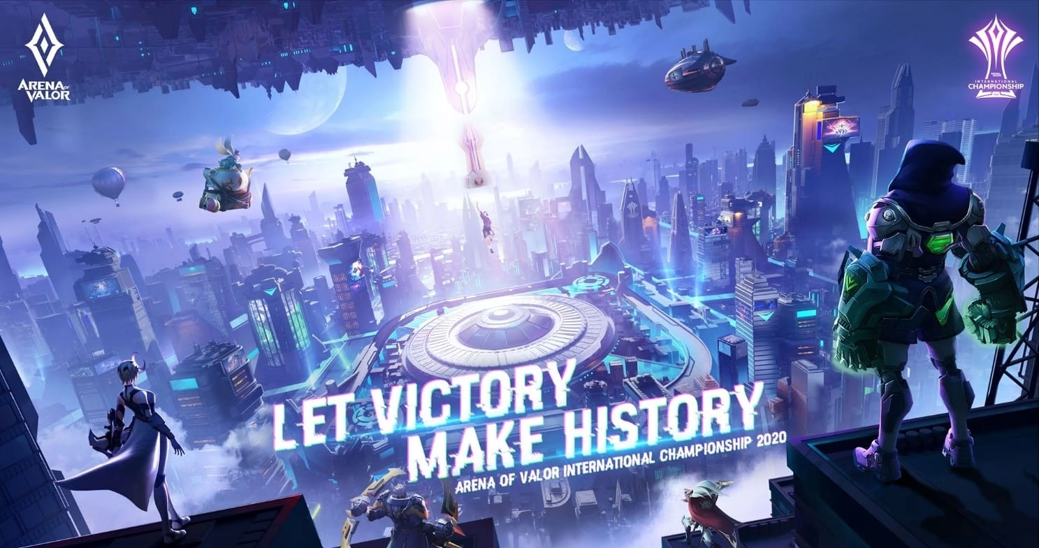 《Garena傳說對決》AIC 2020國際錦標賽小組賽戰況激烈