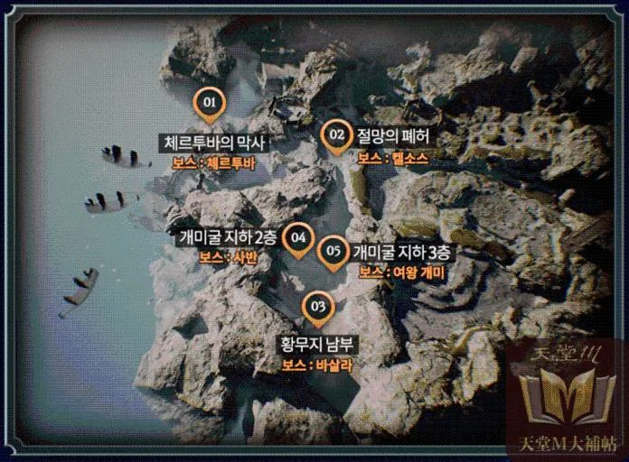 【攻略】《天堂2M》各地圖BOSS打寶攻略!
