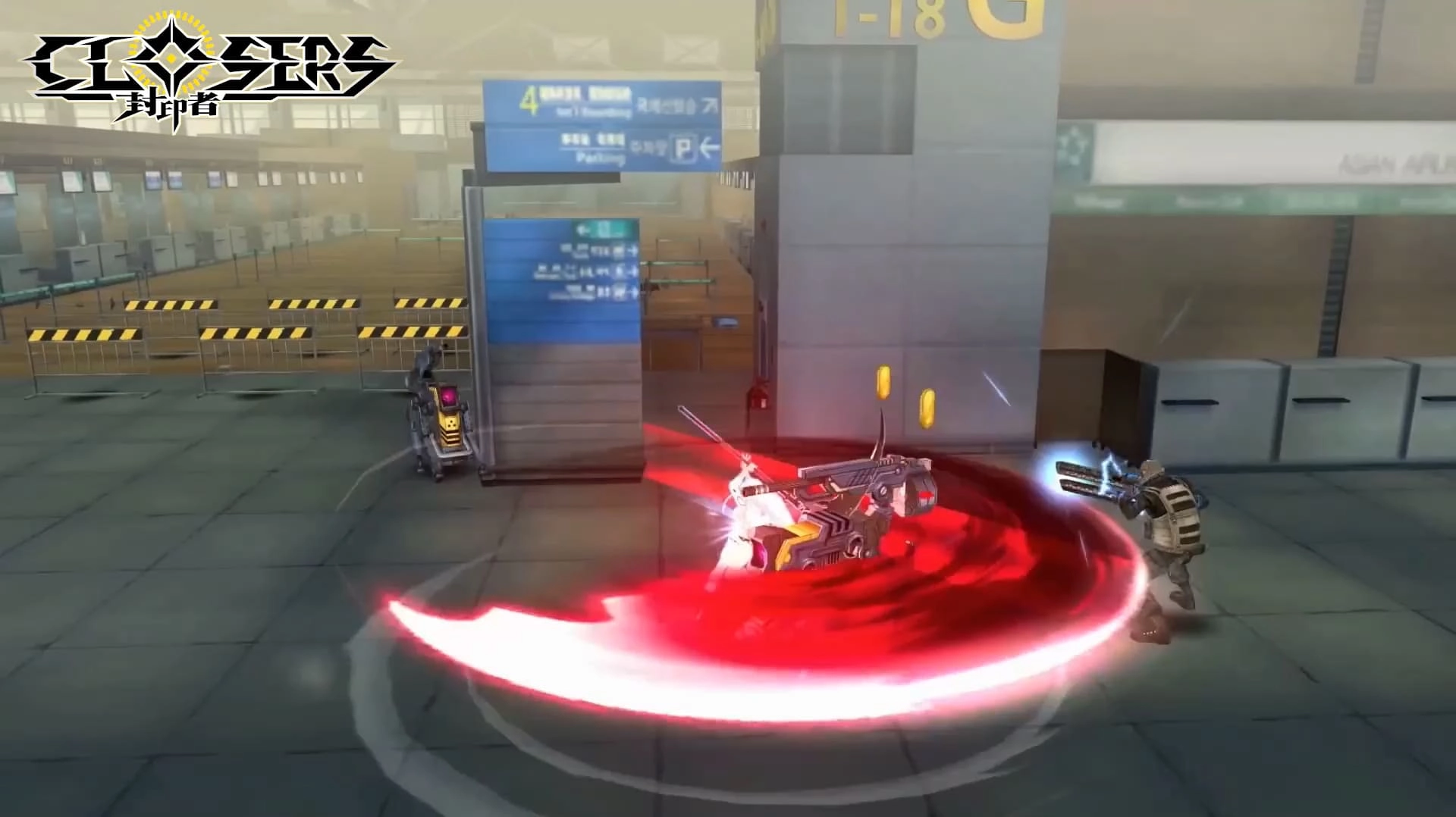 巨大的鐮刀在她的手中輕若無物,在次元獸群間舞出死亡華爾滋