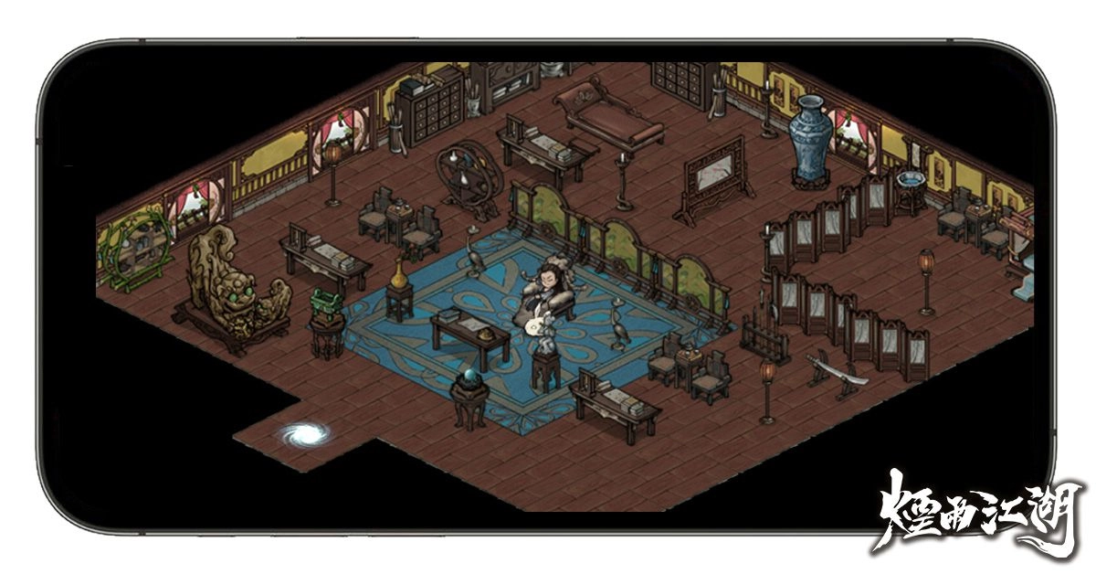 首款自由打造江湖世界的遊戲 《煙雨江湖》家園系統，開局送你購屋金！