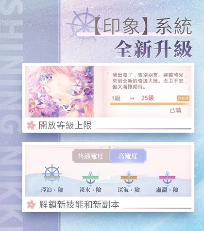 《閃耀暖暖》「洛登之夜」精美禮服限時復刻 章節套裝「灰色花園」開放製作