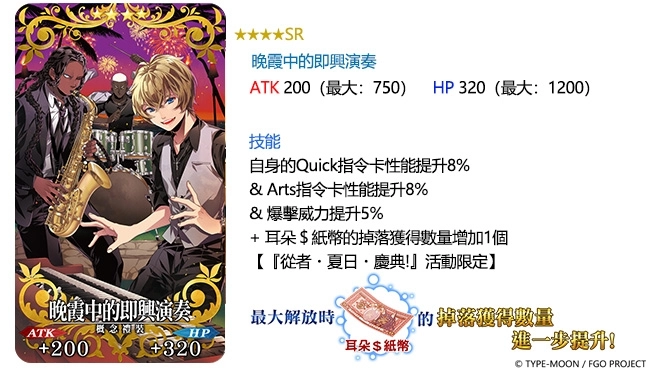 《Fate/Grand Order》繁中版「從者.夏日.慶典!」PICK UP第三彈舉辦