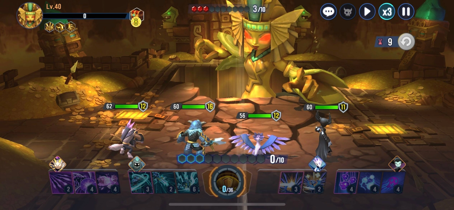 《天空守護龍 英雄戰場》開放全新地下城、黃金洞窟，傳說守護龍林爾燃燒上場