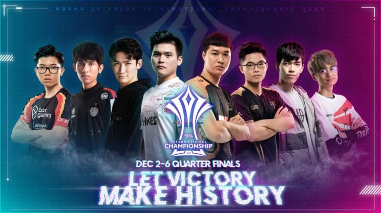 《Garena傳說對決》AIC 2020國際錦標賽八強名單出爐 HKA、MAD首戰將對決泰國第一種子TLN與本季大黑馬AC