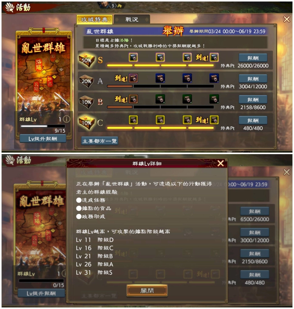 『三國志 霸道』 UR呂布、姜維登場，全新賽季活動【亂世群雄】來襲 