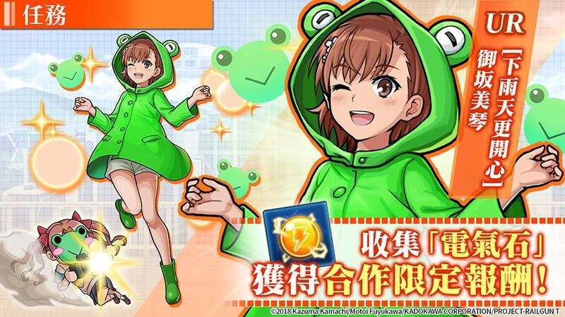 新感覺即時戰鬥RPG『UNISON LEAGUE』 與人氣動畫「科學超電磁砲T」的合作活動召開!