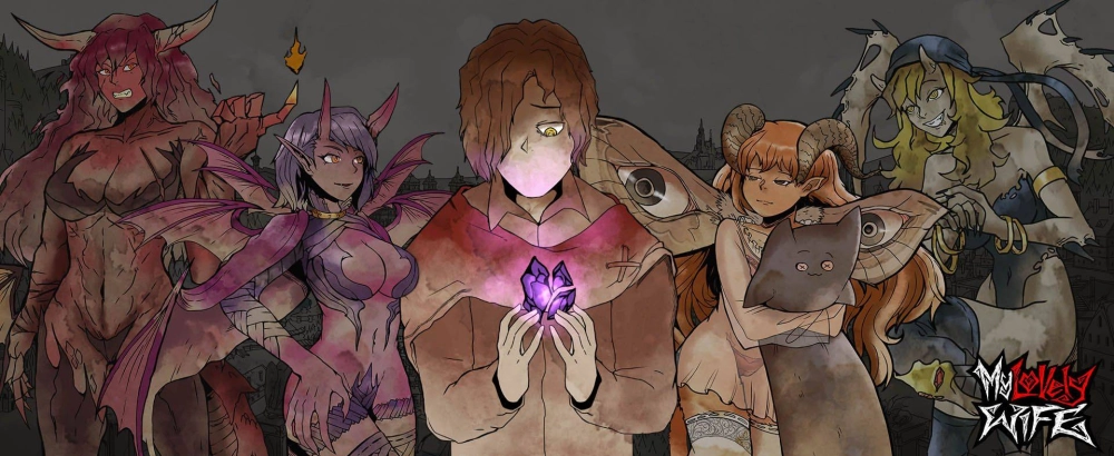 暗黑戀愛經營遊戲《My Lovely Wife》今日發售 同步發售設定集和原聲帶