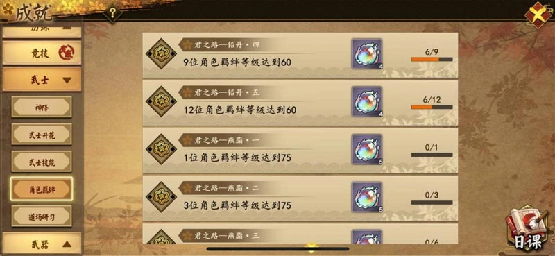 【攻略】《執劍之刻》如何快速的提升武士的羈絆等級