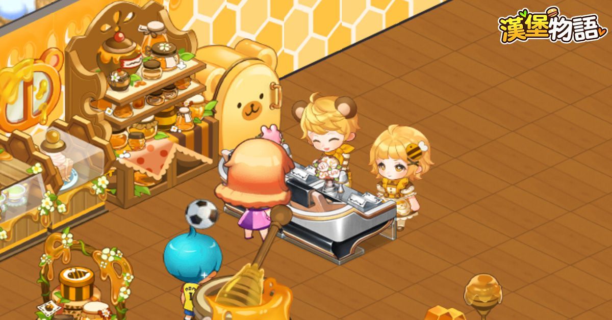 《漢堡物語》 開放等級上限至85級！ 推出全新蜂蜜鬆餅料理製作器