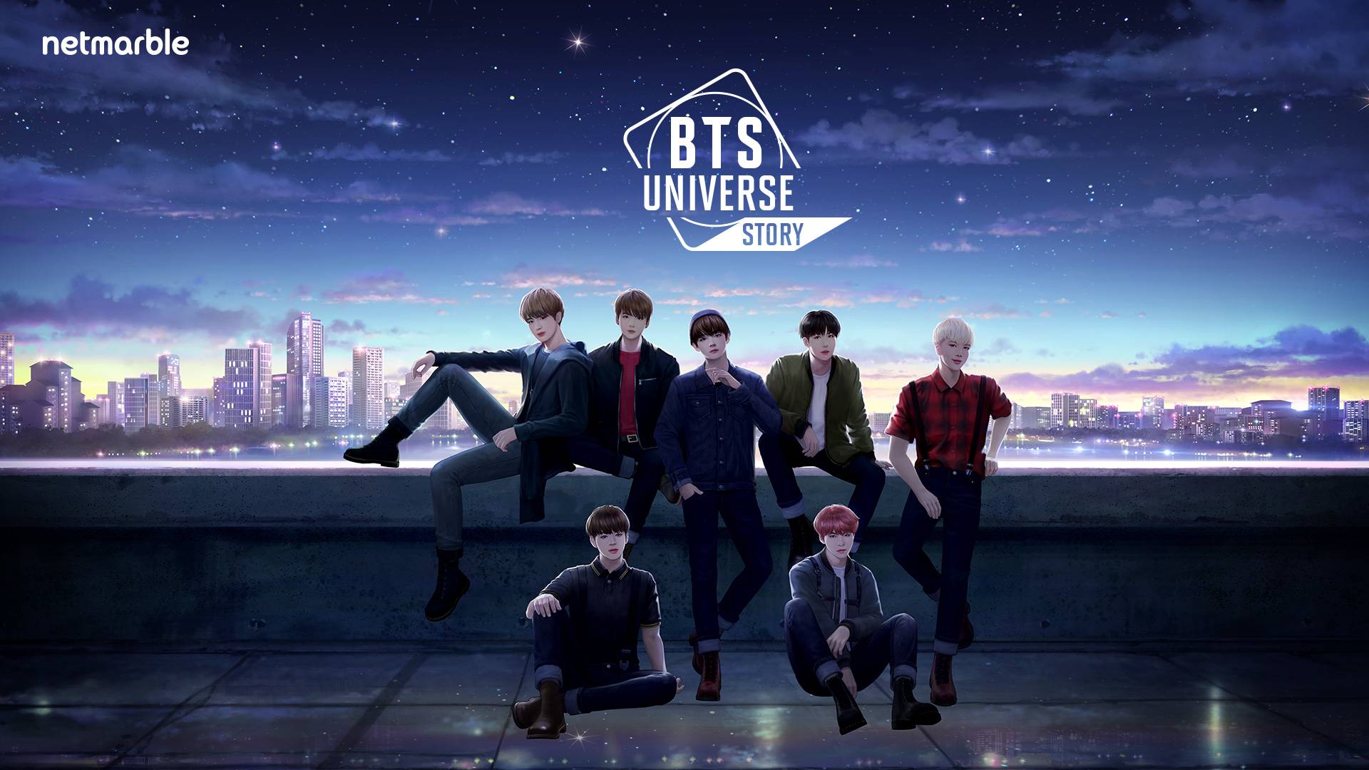 網石全新BTS主題手機遊戲《BTS Universe Story》  8月18日展開事前預約