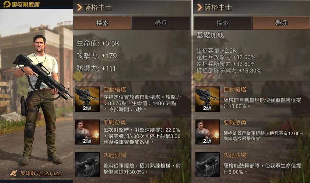 【攻略】《全面屍控》無課平民英雄角色推薦與技能分析!