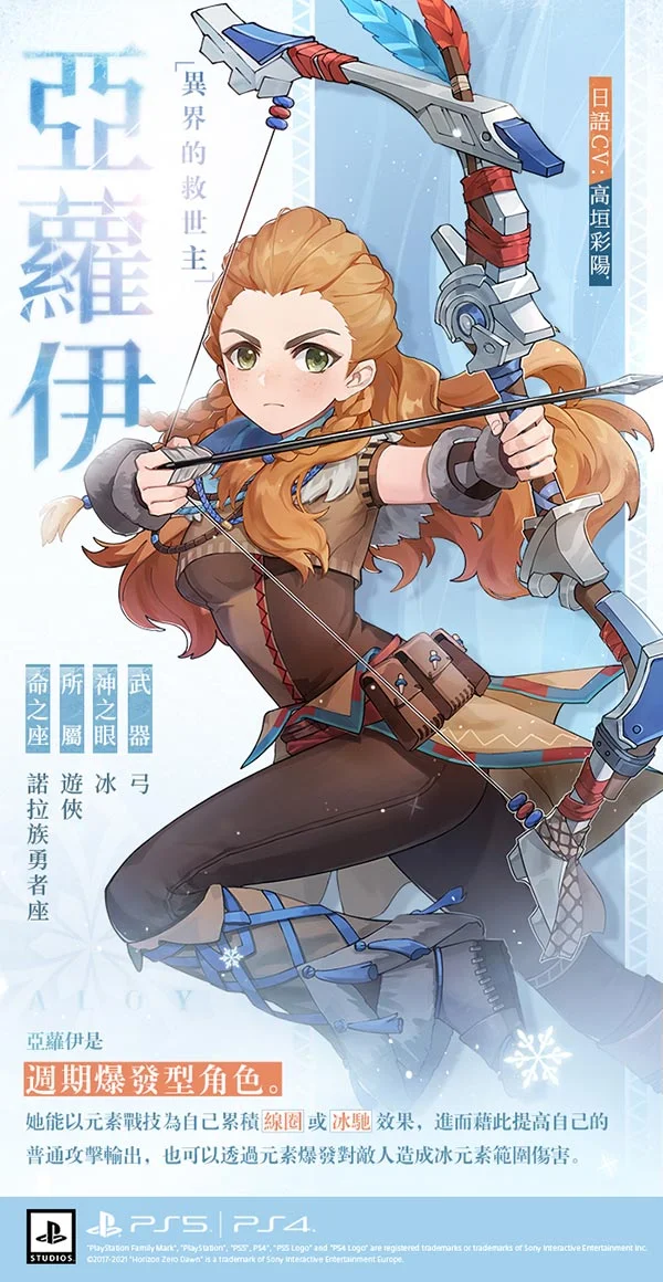【攻略】《原神》2.1版本《地平線:期待黎明》聯動亞蘿伊角色解析
