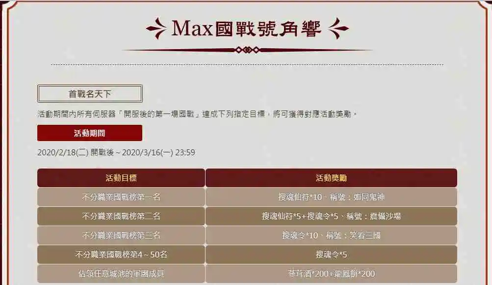 《三國群英傳M》2月18號雙平台火熱開戰 粉絲團獨家活動搶先開跑