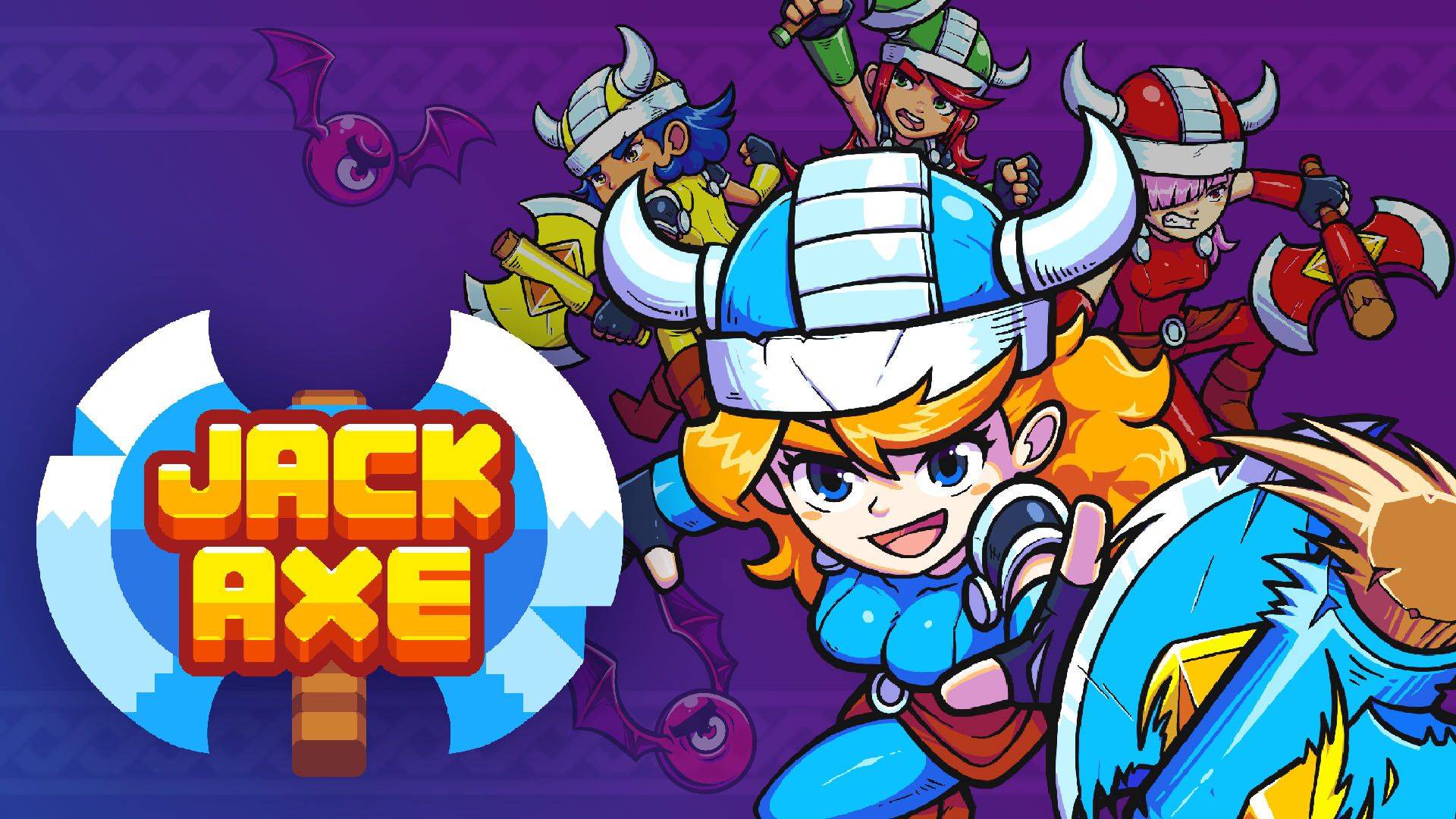 可愛的2D動作遊戲《Jack Axe》將於10/7日正式發售！