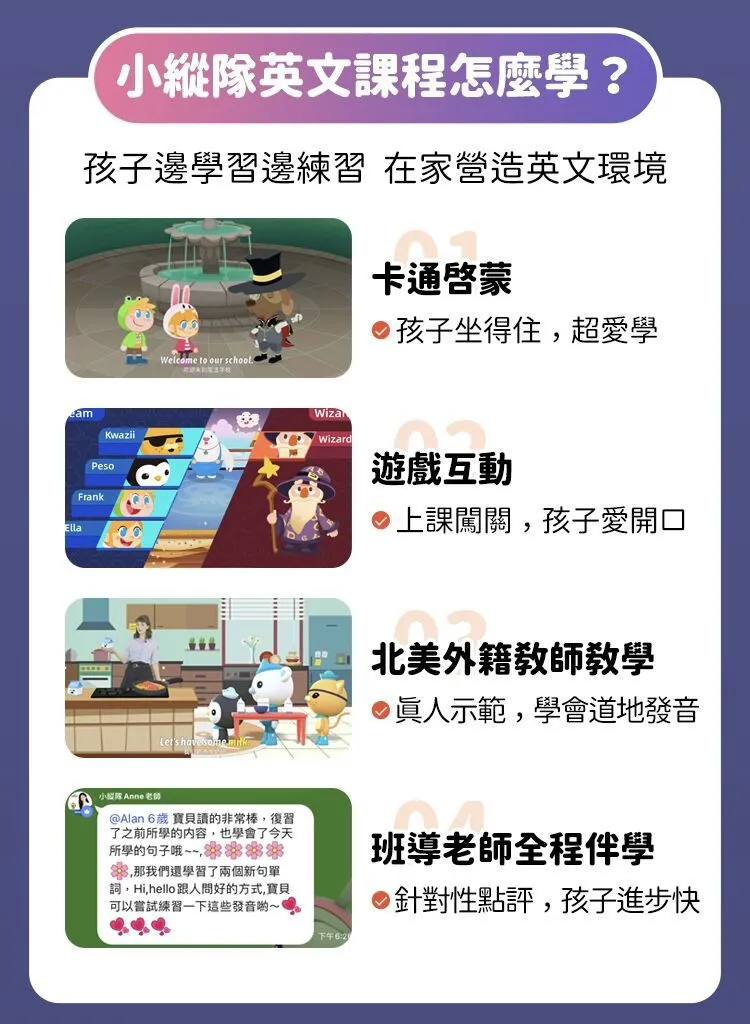 《海底小縱隊學英文》APP 差異化教學因材施教