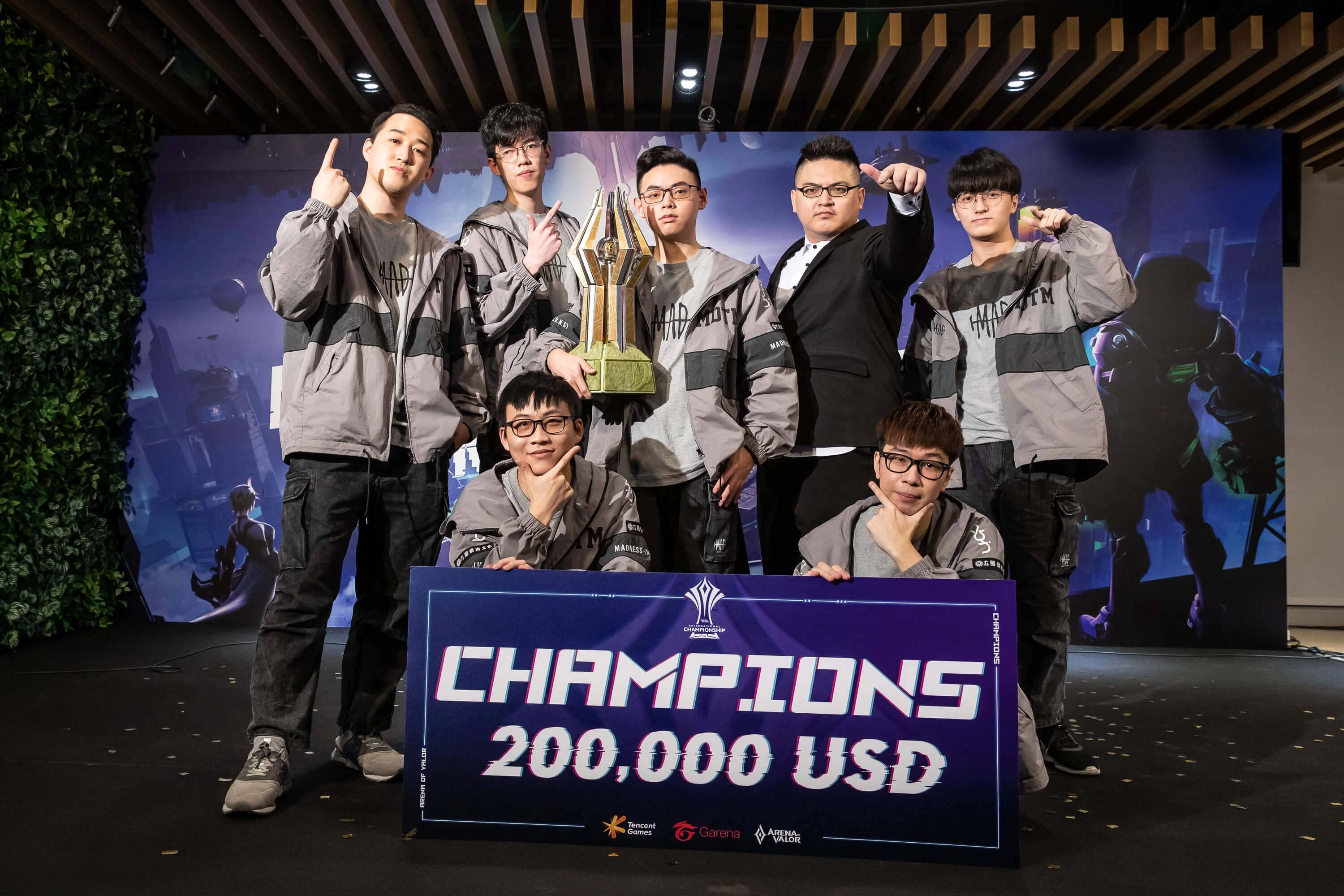 MAD 4:2擊敗越南隊伍SGP  勇奪AIC 2020國際賽冠軍寶座