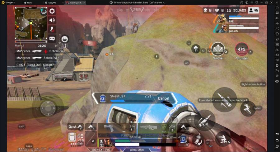 【攻略】《Apex Legends Mobile》提示模擬器設備解決辦法|遊戲按鍵設定詳情