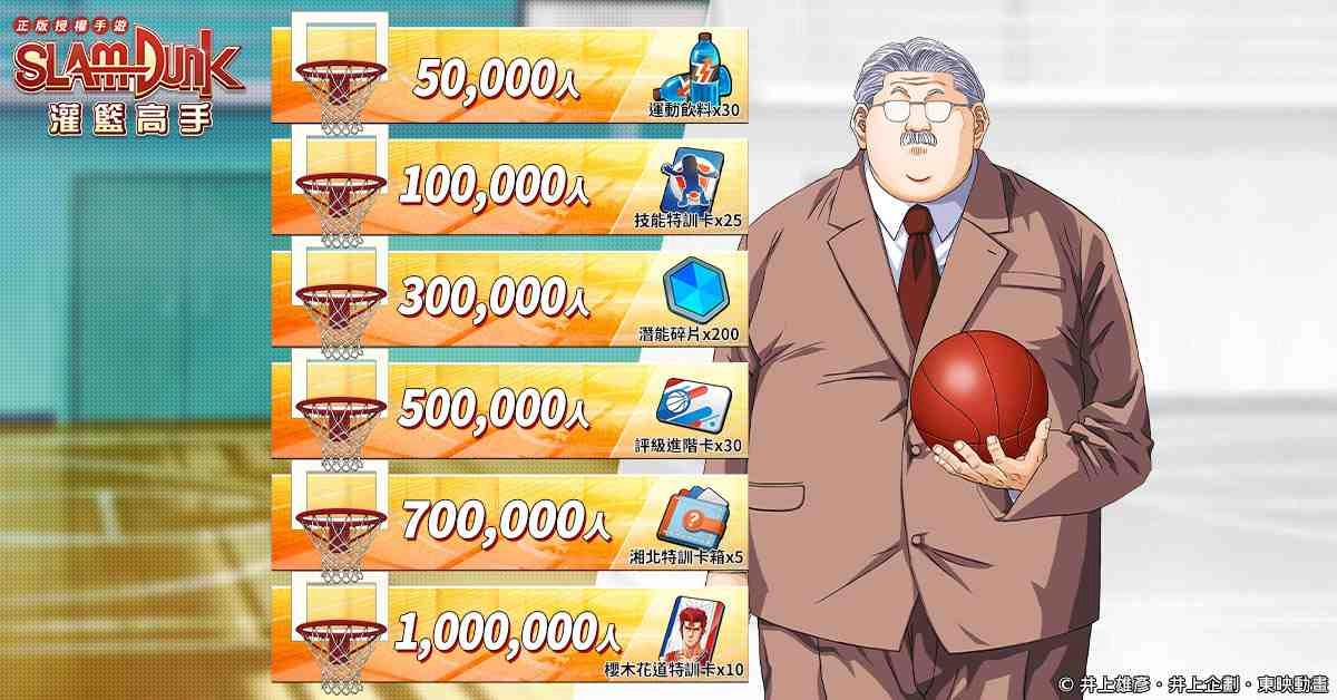 櫻木花道GET！「灌籃高手SLAM DUNK」雙平台預約同步啟動！網站事前登錄送好禮！
