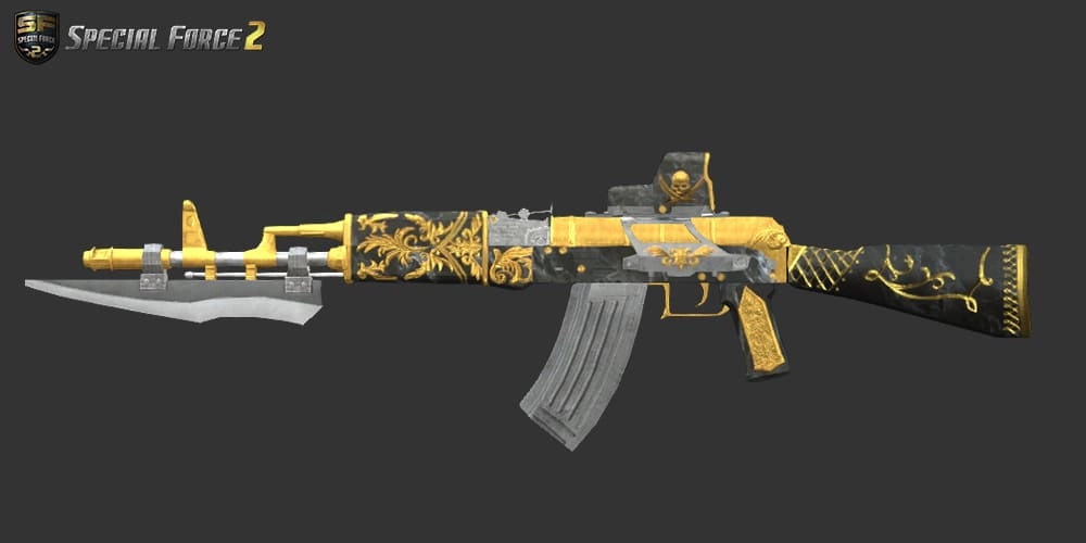 傳奇海盜 AK103 EOTech,附帶刺刀能適應中近距離的械鬥