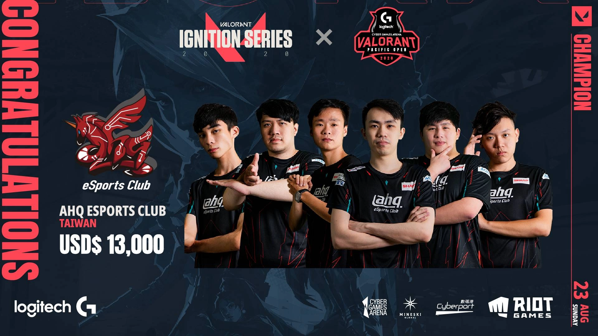 《VALORANT Pacific Open》東南亞區公佈總決賽成績