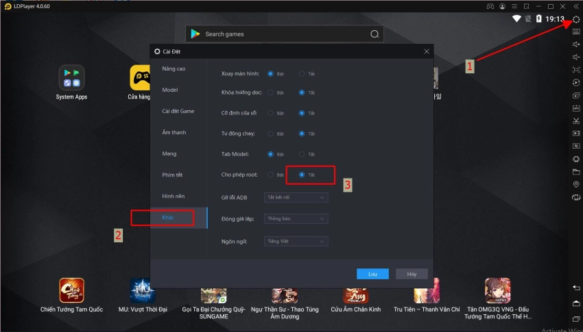 Khắc phục lỗi không chơi được game CABAL MOBILE