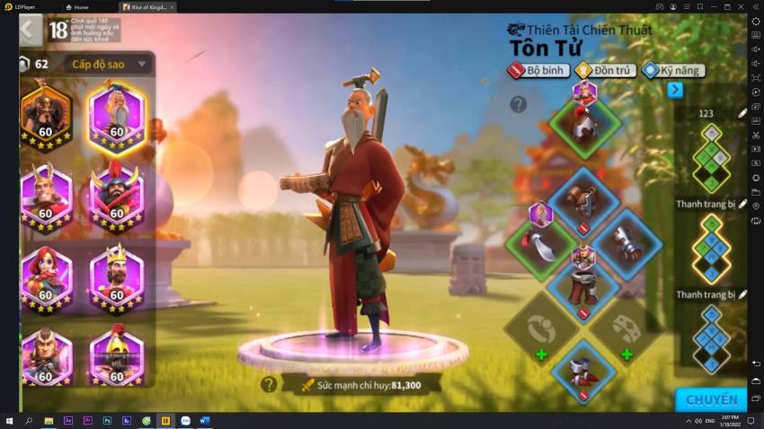 『HƯỚNG DẪN』LÒ RÈN HỆ THỐNG TRANG BỊ TRONG RISE OF KINGDOMS