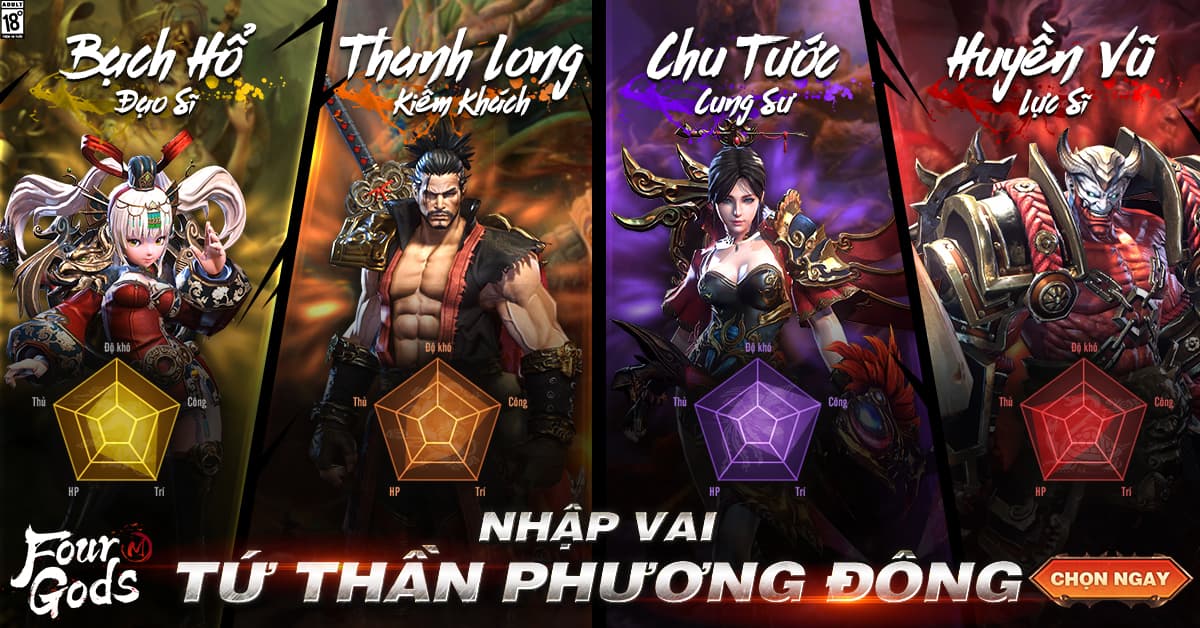 Title: “Bom tấn hạng nặng Tứ Hoàng Mobile ra mắt 22/4 và 4 điều đặc biệt cần lưu ý