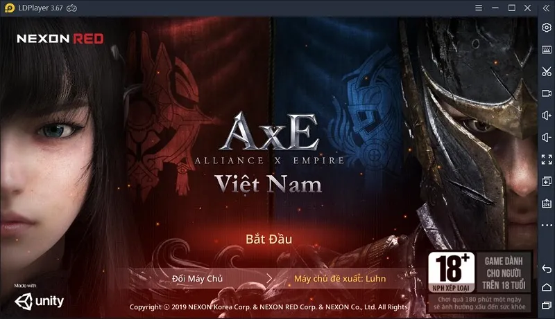 Hướng dẫn cài đặt và chơi AxE trên PC