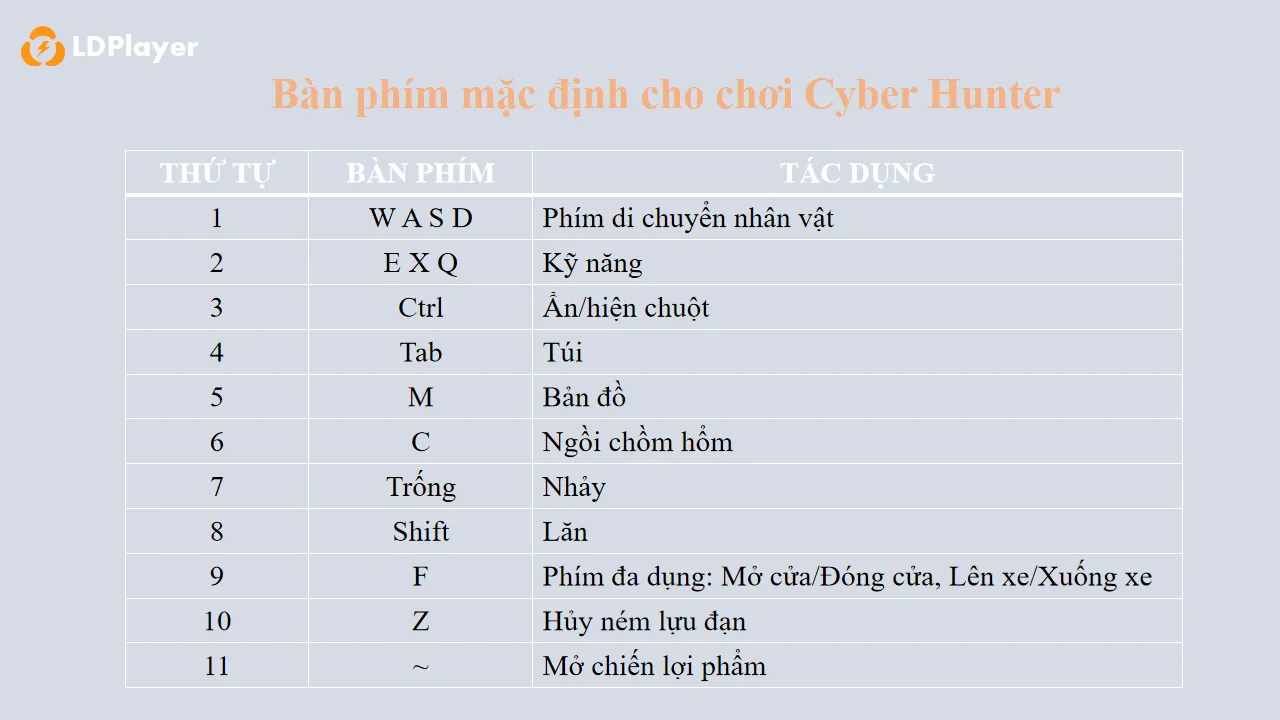 Hướng dẫn chơi Cyber Hunter trên PC