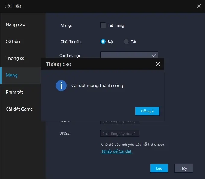 [Cầu nối mạng] Giải pháp cài đặt trình điều khiển cầu nối thất bại