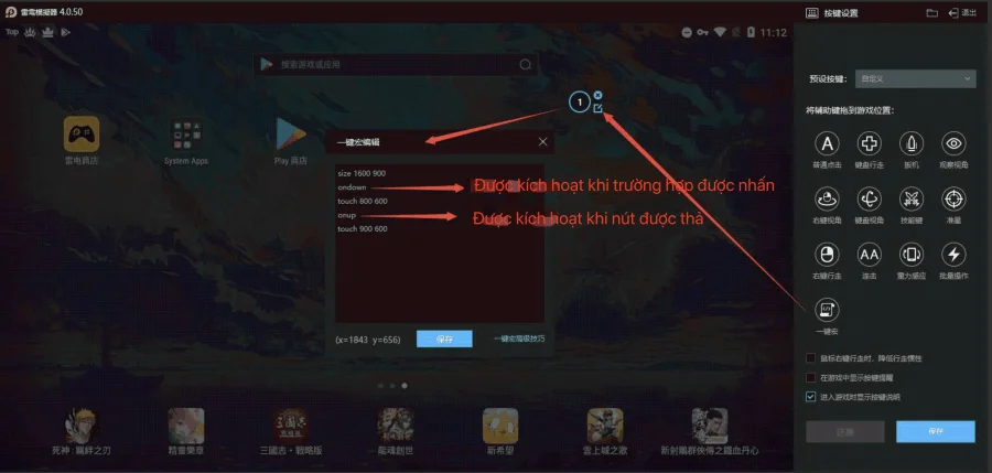 Hướng dẫn cài lệnh macro trình giả lập LDPlayer (macro một phím)