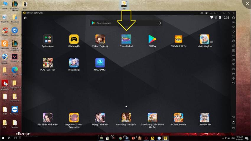 Cách Tải game Plant Vs Undeat trên Pc với LDPlayer