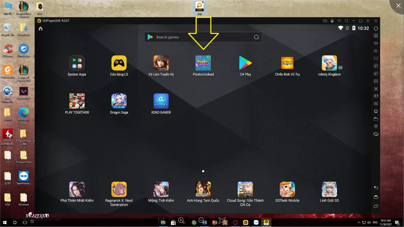 Cách Tải game Plant Vs Undeat trên Pc với LDPlayer