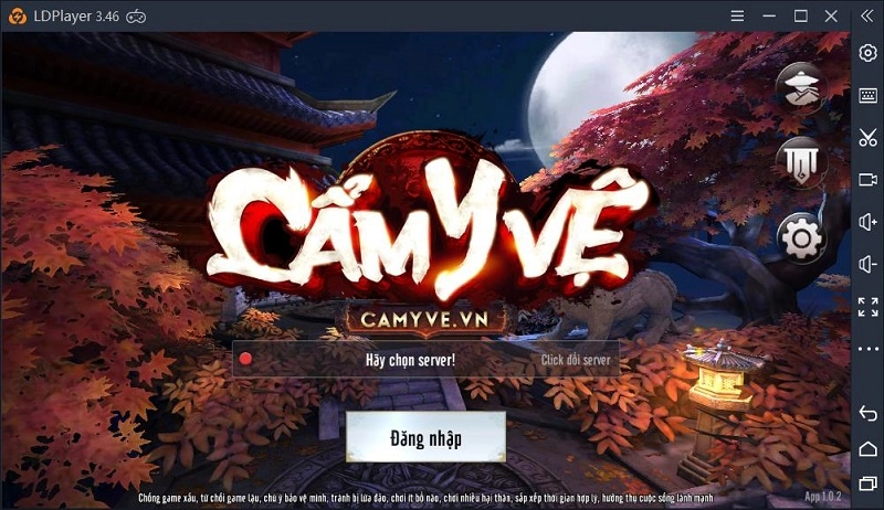 Hướng dẫn cài đặt Cẩm Y Vệ Mobile trên PC