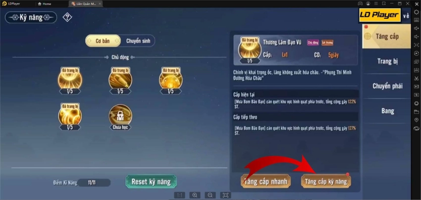 Hướng dẫn cách tăng chiến lực cho người mới chơi Linh Giới 3D