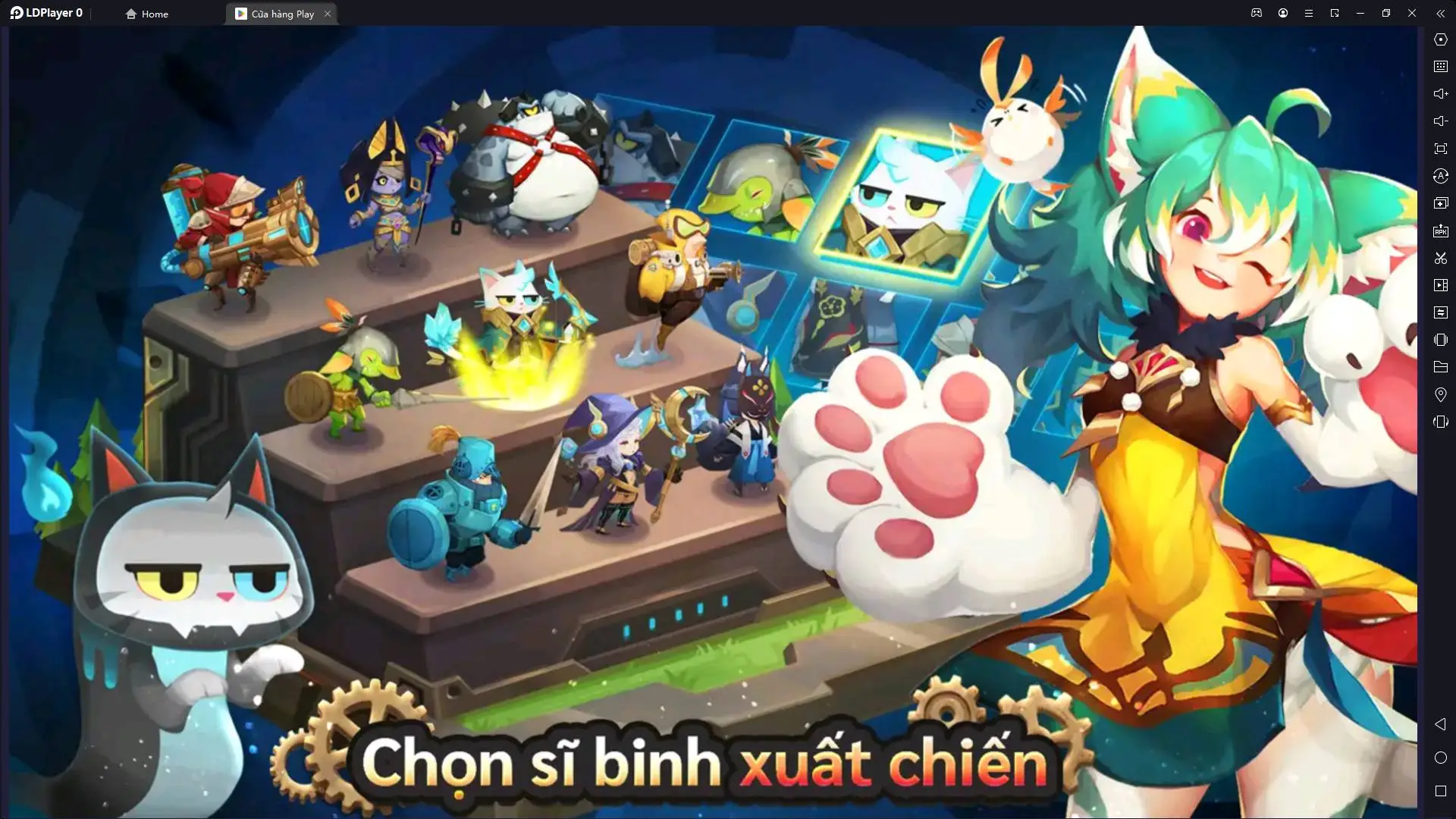 『GAME MỚI』Giant Monster War – Cuộc chiến giữa những “TITAN Khổng Lồ”