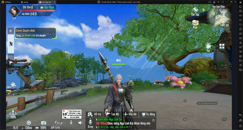 Cách tải game Linh Giới 3D trên máy tính