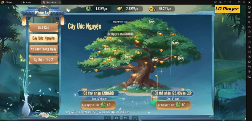 Hướng dẫn cách tăng chiến lực cho người mới chơi Linh Giới 3D