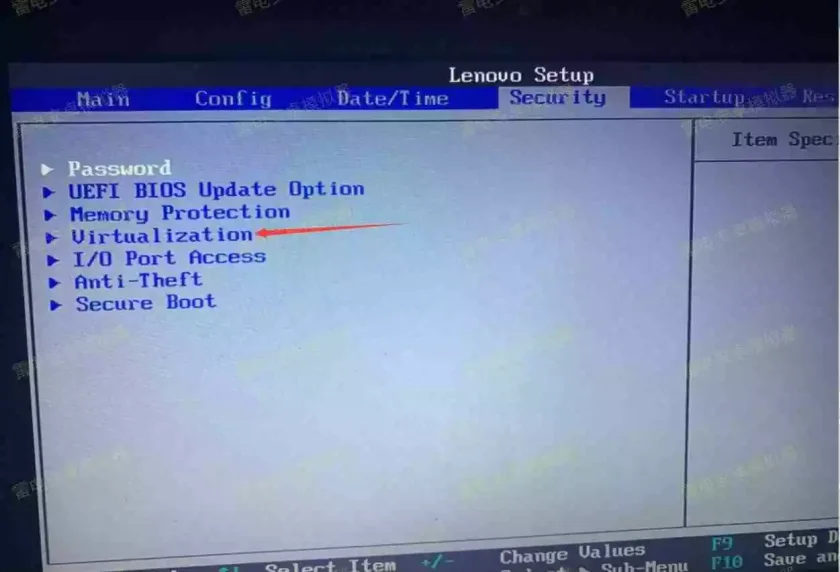 Cách bật VT (Công nghệ ảo hóa) của Máy tính và loptop Lenovo