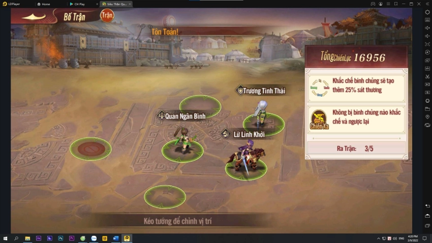 『HƯỚNG DẪN』CHƠI CƠ BẢN TỰA GAME  SIÊU THẦN QUÂN SƯ 