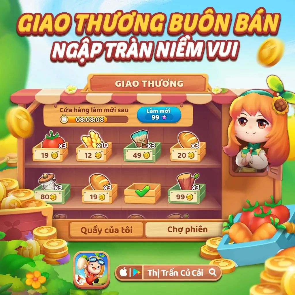 『GAME MỚI』Tales of Turnipland (Thị Trấn Củ Cải) ZingPlay – Game nông trại đồ họa 3D siêu dễ thương