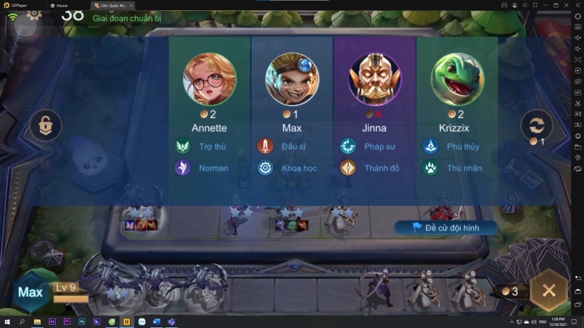 『HƯỚNG DẪN』XÂY DỰNG ĐỘI HÌNH 6 SÁT THỦ CỜ LIÊN QUÂN